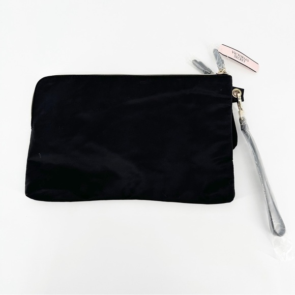 NWT  Victoria's Secret Bling Sequin LOVE Clutch Zip Pouch Wristlet Set - Picture 5 of 8